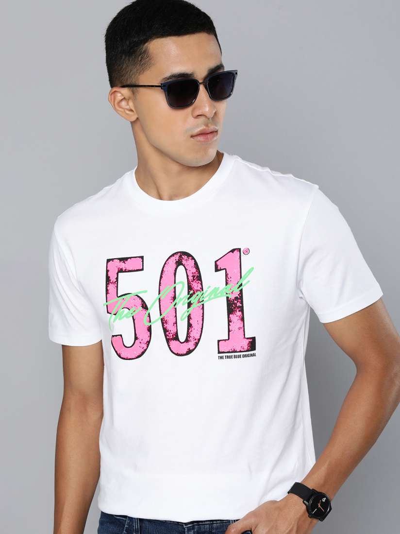 Buy Levis Men Varsity Printed Pure Cotton T shirt Tshirts for Men 22489324 Myntra