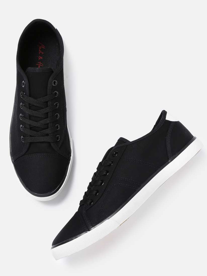 Buy Mast Harbour Men Black Sneakers Casual Shoes for Men 2249101 Myntra
