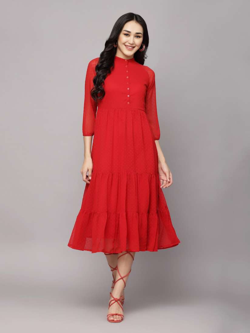 Midi dress on myntra new arrivals