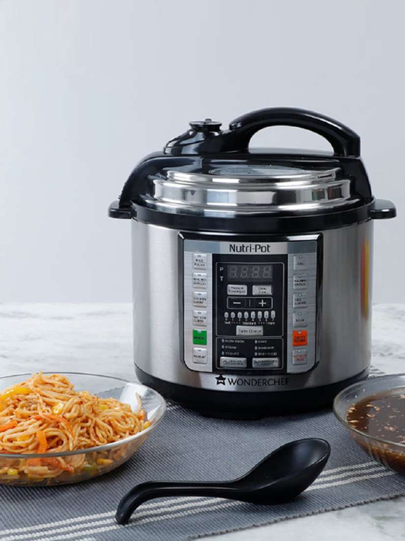 Buy Wonderchef Black Electric Pressure Cooker With 7 in 1 Function 3 L Electric Pressure Cookers for Unisex 22502480 Myntra