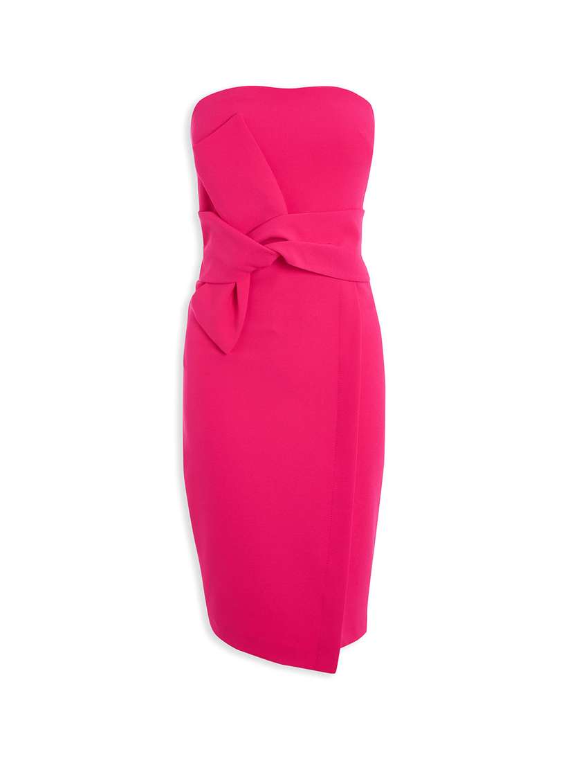 Hot Pink Tube Dress Already Moving On Bodycon Tube Dress (Hot Pink)   NanaMacs