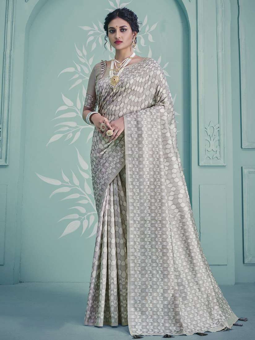 Buy Mitera Geometric Woven Design Saree Sarees for Women 22517202 Myntra