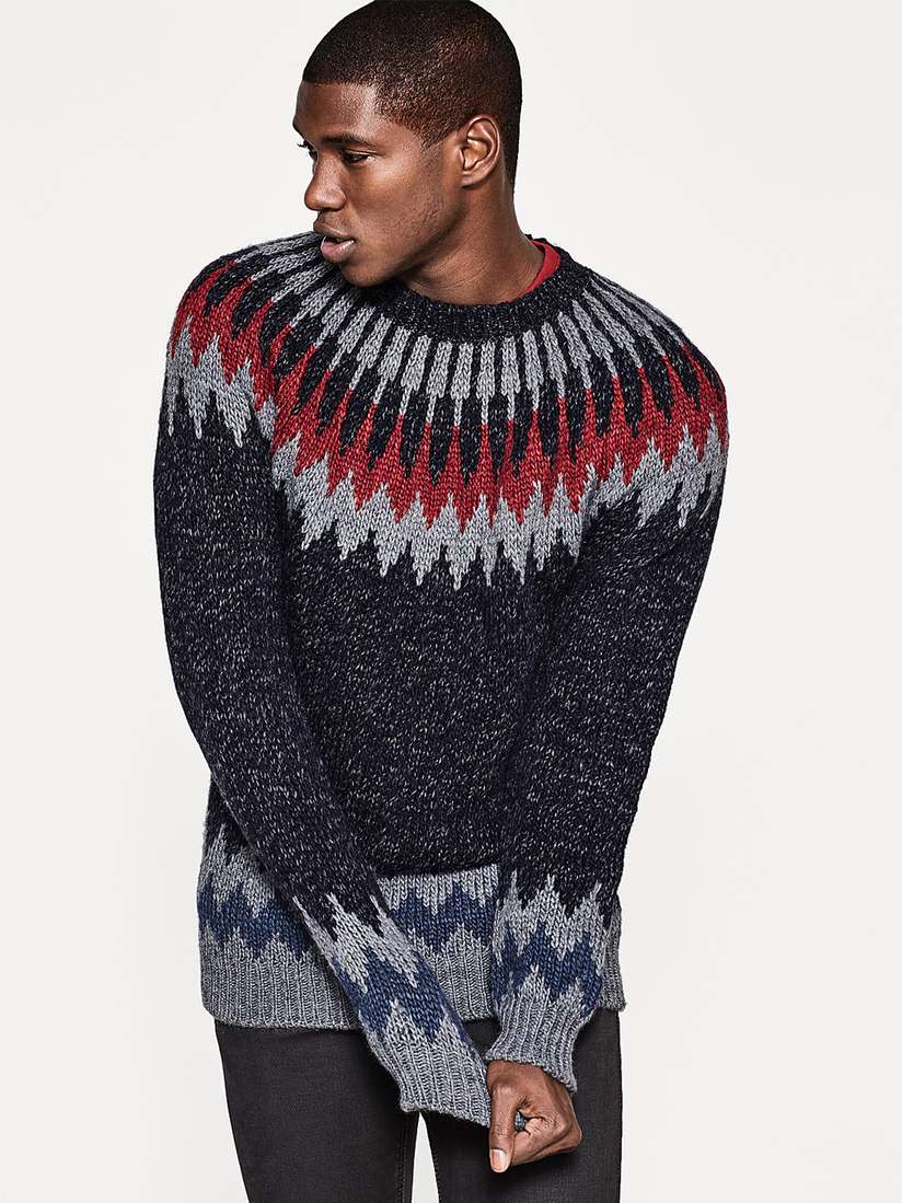 Esprit Strickpullover Esprit Rollkragenpullover Blau Kaschmir