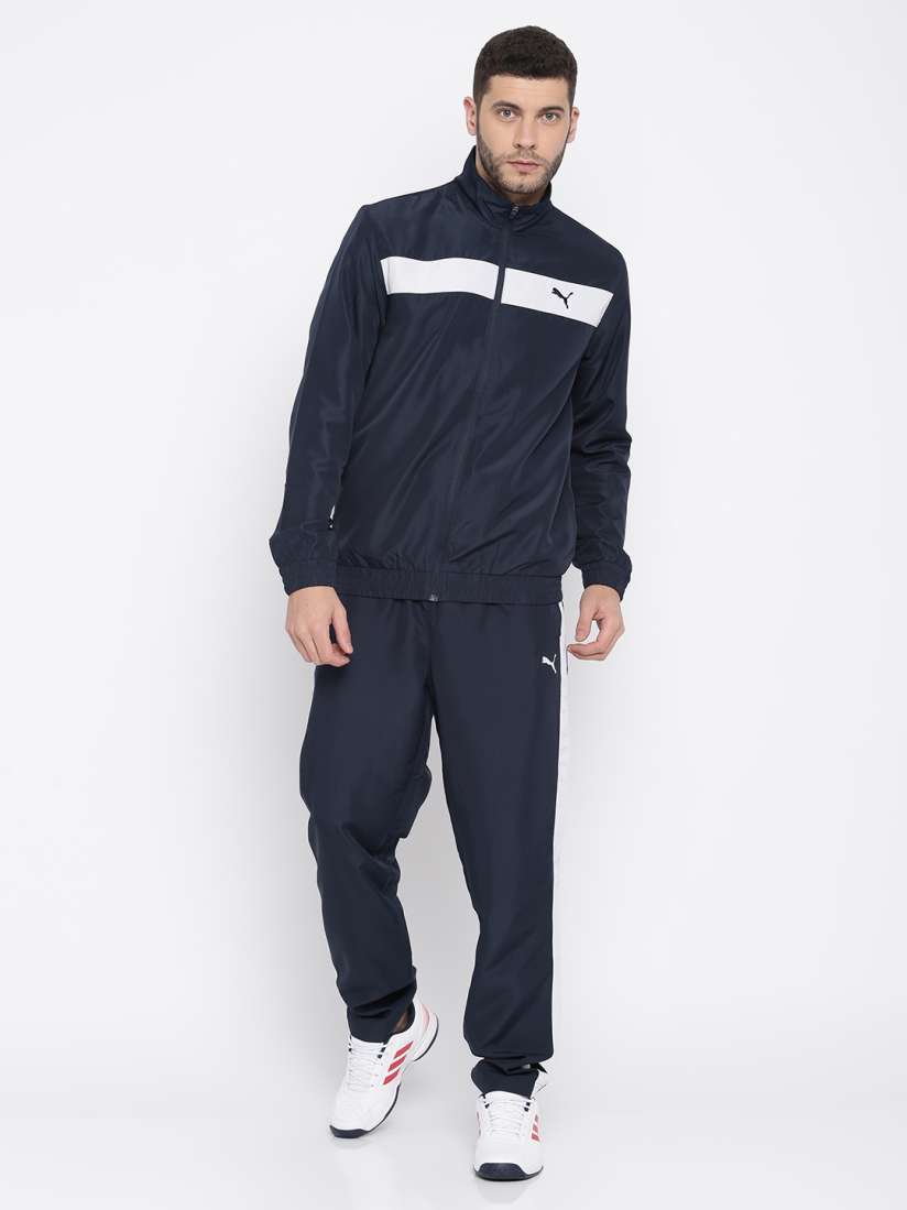 Buy Puma Men Navy India Woven Tracksuit Tracksuits for Men 2252260 Myntra