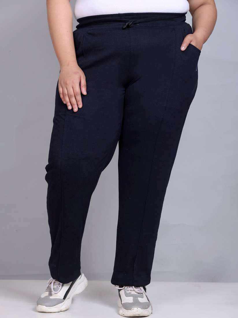 Buy CUPID Women Plus Size Cotton Track Pants Track Pants for Women 22523774 Myntra