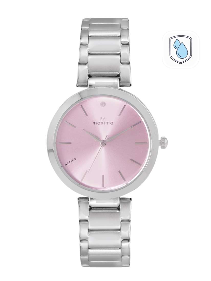 Buy maxima Women Stainless Steel Bracelet Style Straps Analogue Watch 63951CMLI Watches for Women 22525090 Myntra