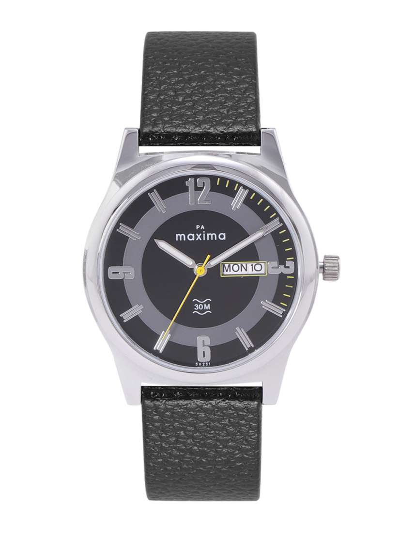 Buy maxima Men Stainless Steel Dial Analogue Watch O 56251LMGI Watches for Men 22525134 Myntra