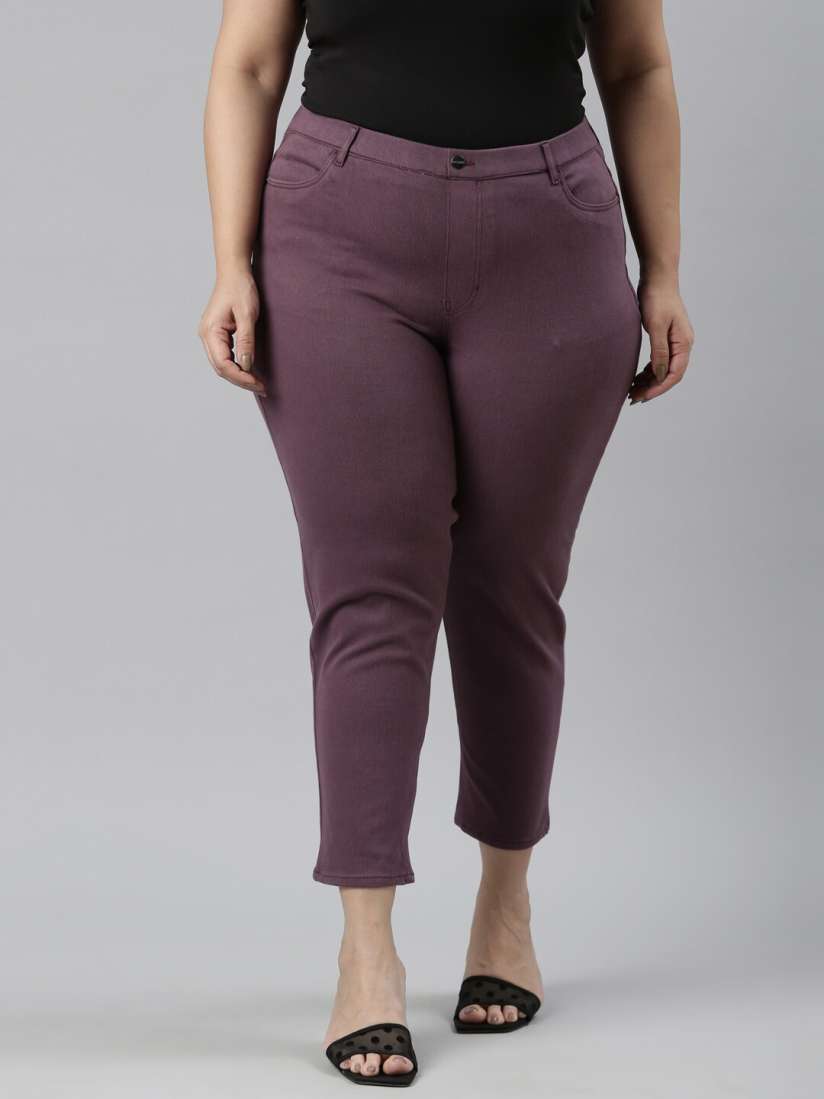 Go colors denim jeggings cheap
