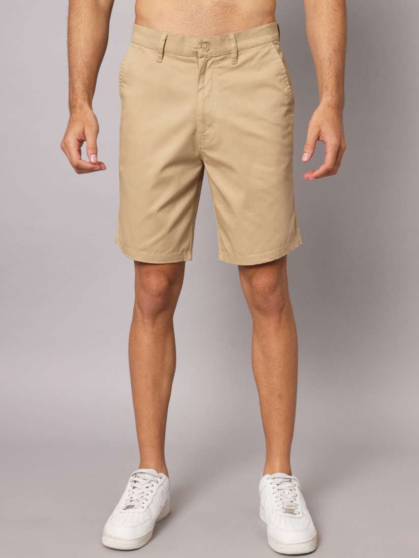 Knee length chino shorts new arrivals