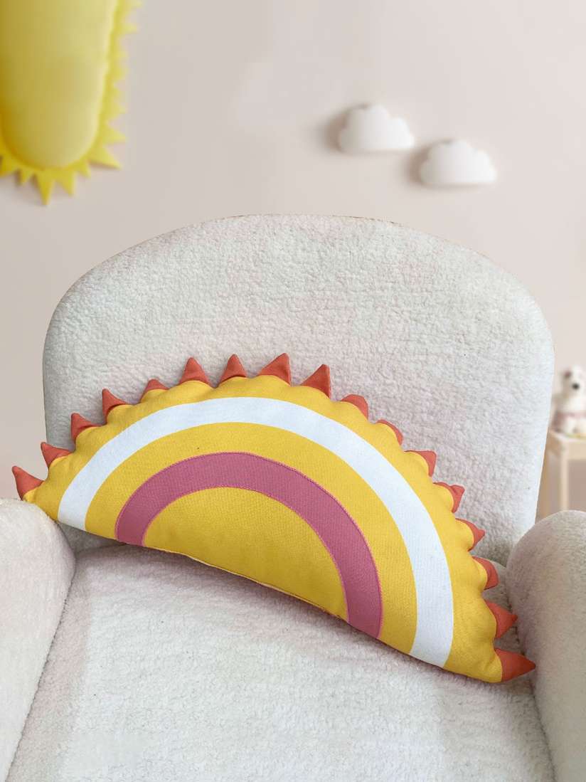 Semi circle cushion top