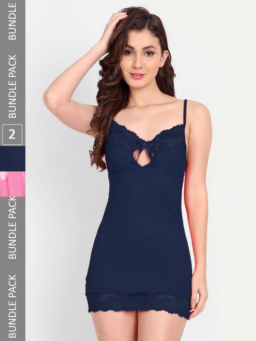 Buy FIMS Women Pack of 2 Self Design Net Baby Doll Baby Dolls for Women 22541518 Myntra