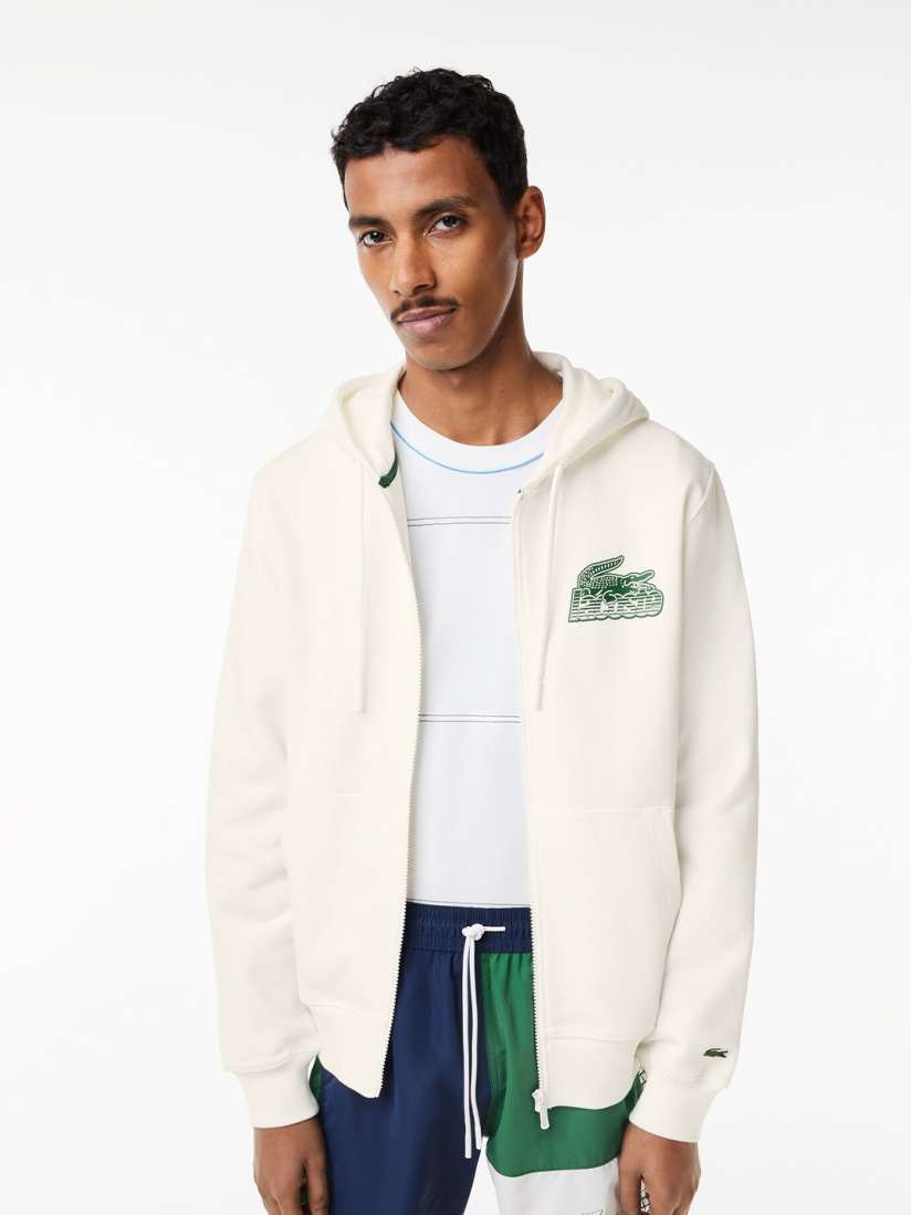 Lacoste fleece sweatshirt shop