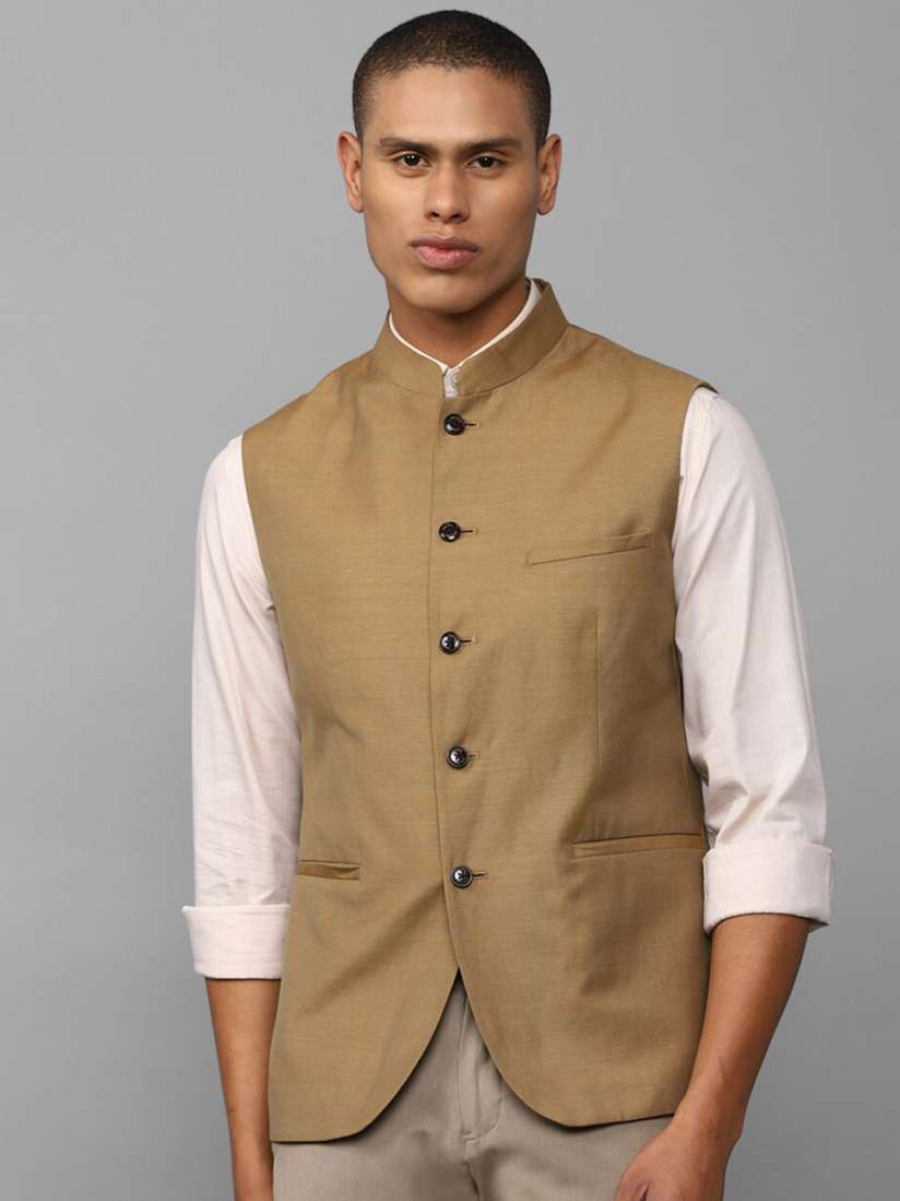 Allen solly nehru jacket on sale