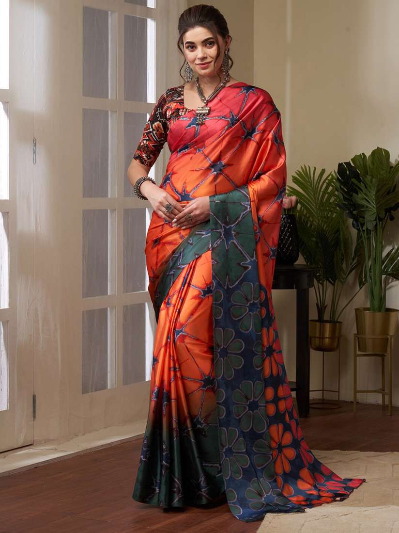 Myntra crepe sarees top