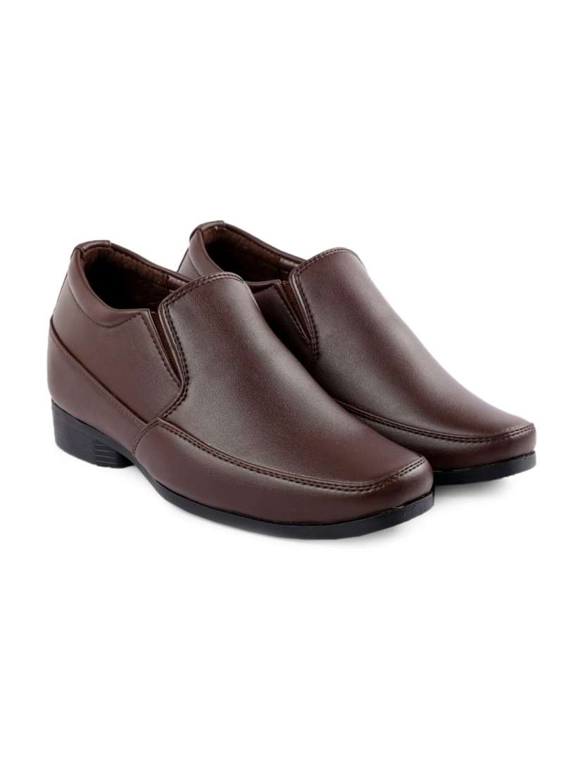Buy Bxxy Men Textured Height Increasing Formal Slip On Shoes Formal Shoes for Men 22547628 Myntra