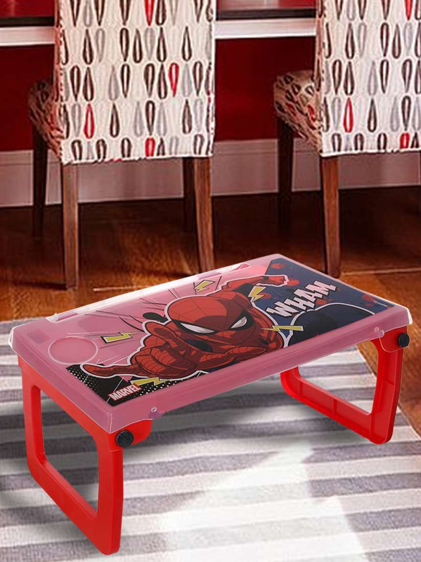 Buy Kuber Industries Red Marvel Spiderman Printed Study Table Laptop Table for Unisex 22547638 Myntra