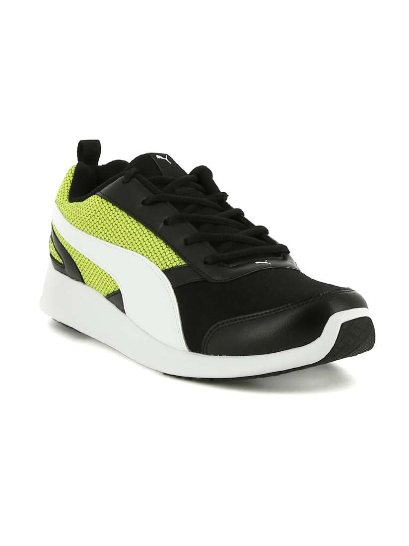 Buy Puma Men Black Fettle Mesh Running Shoes Sports Shoes for Men 2255037 Myntra