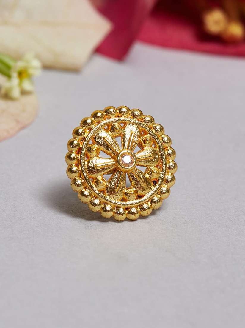 Buy Voylla Gold Plated Clip On Nose Pin Nosepin for Women 22550718 Myntra