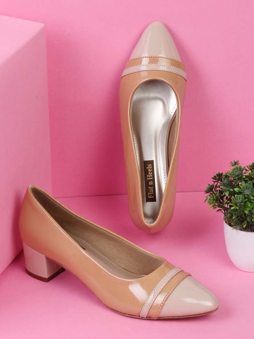 Flat block heels cheap