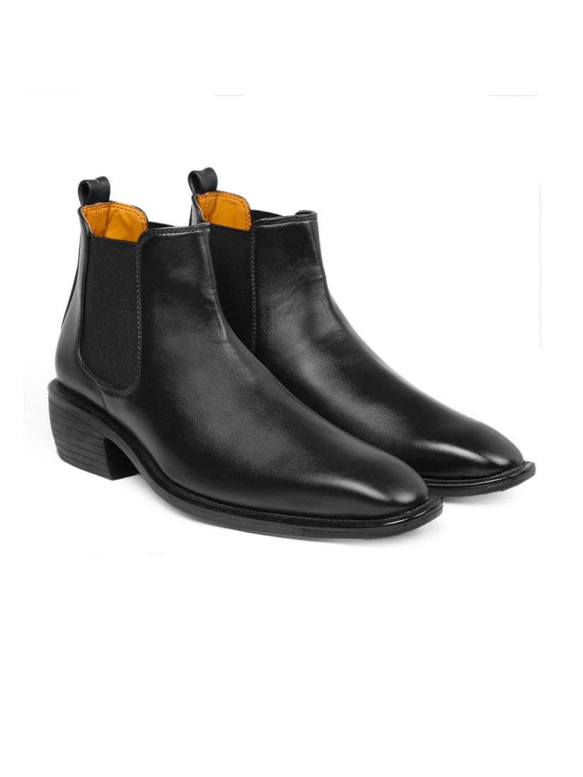 Buy Bxxy Pointed Toe Formal Chelsea Elevator Boots Boots for Men 22553324 Myntra