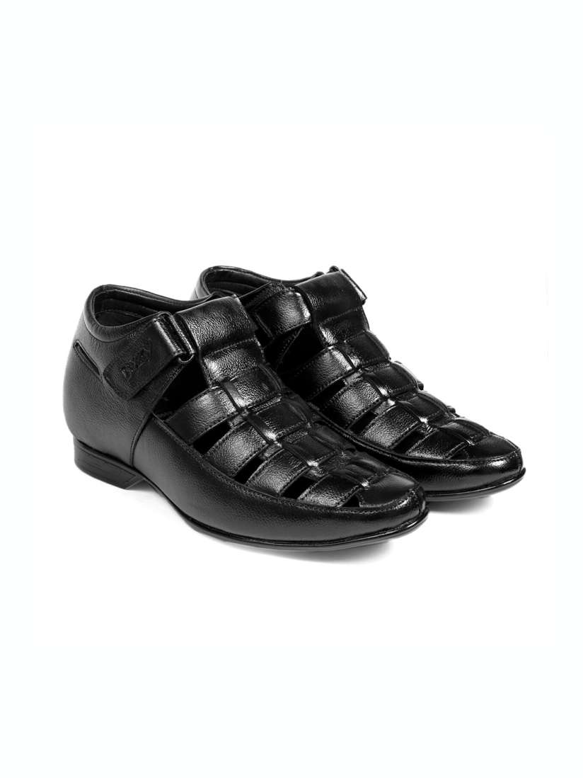 Buy Bxxy Men Velcro Fisherman 3 Inch Hidden Elevator Sandals Sandals for Men 22559102 Myntra