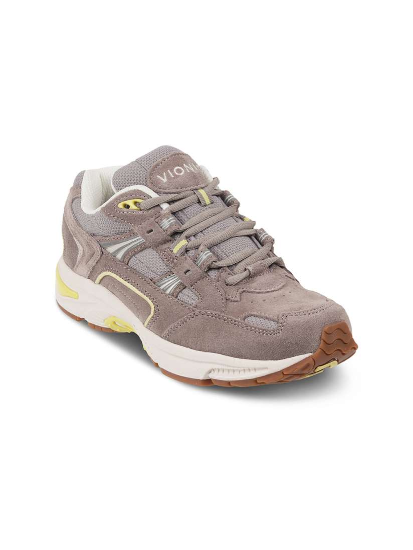 Buy VIONIC Women Woven Design Suede Arch Support Orthotic Friendly Contrast Sole Sneakers Casual Shoes for Women 22564398 Myntra