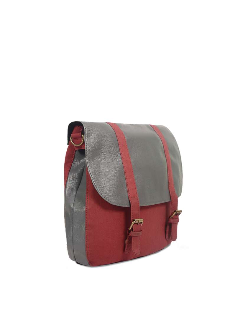 Maroon messenger bag clearance