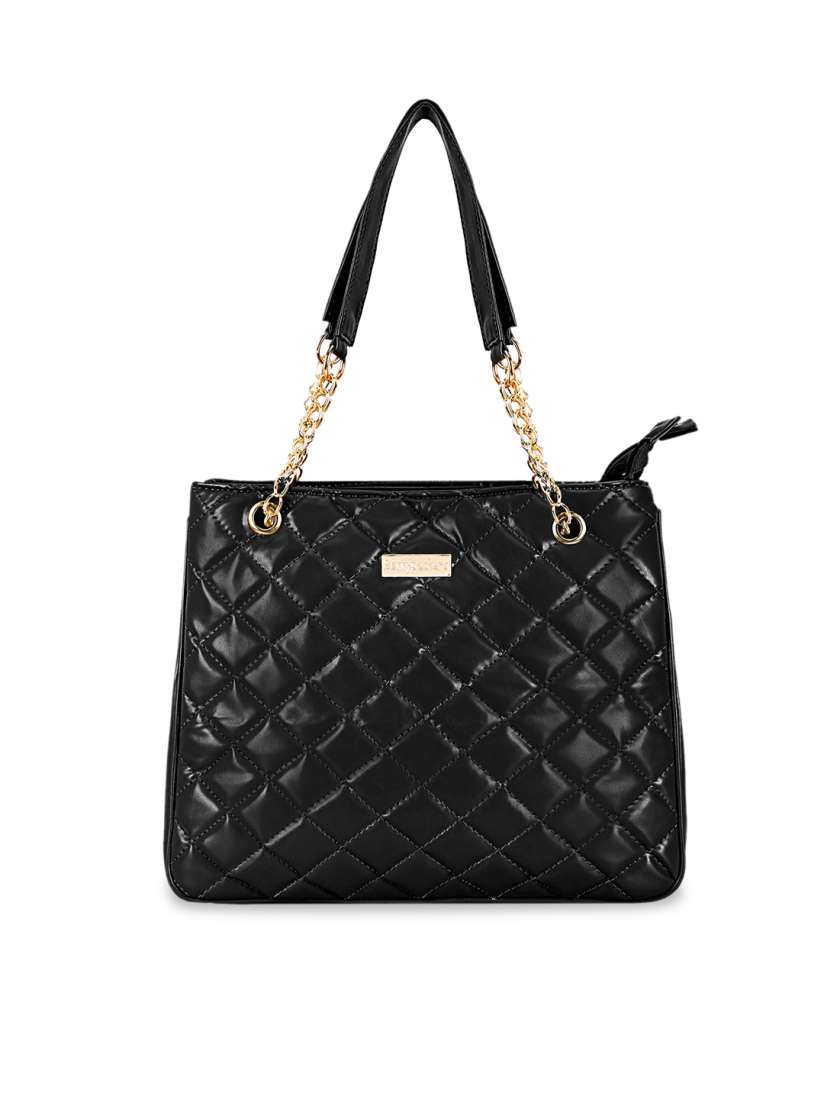 Buy Berrypeckers Textured Quilted Structured Shoulder Bag Handbags for Women 22576570 Myntra