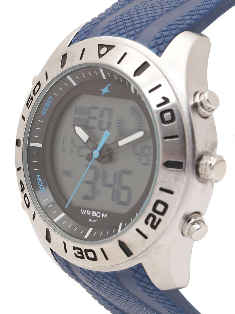 Buy Fastrack Men Blue Analogue and Digital Watch 38034SP02 Watches for Men 2258932 Myntra