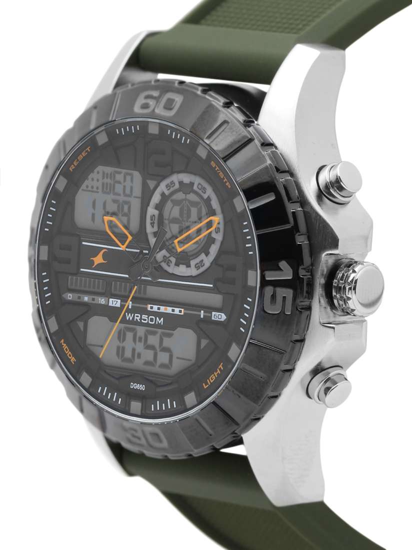 Buy Fastrack Men Green Analogue and Digital Watch 38035SP01 Watches for Men 2258934 Myntra