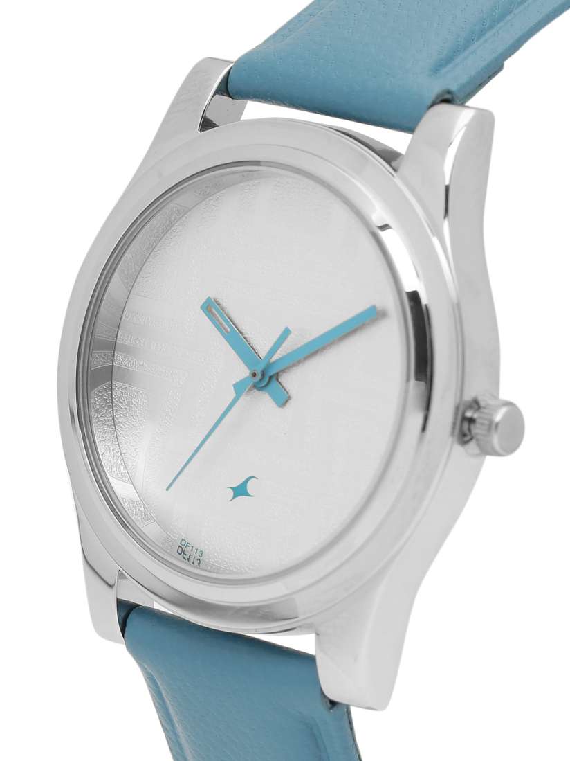 Buy Fastrack Women Silver Toned Textured Dial Watch 6046SL04 Watches for Women 2259069 Myntra
