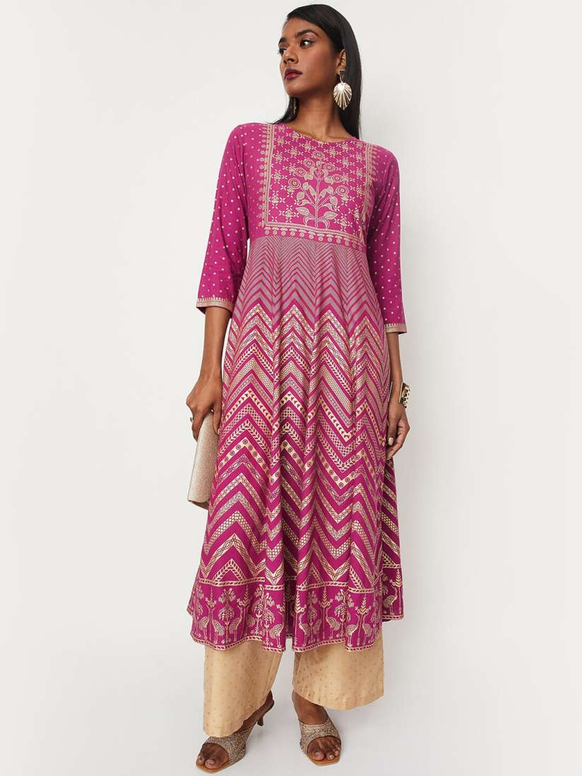 Max anarkali kurta outlet