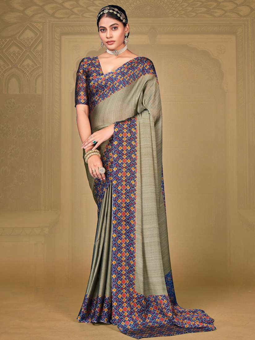 Chiffon saree in myntra store