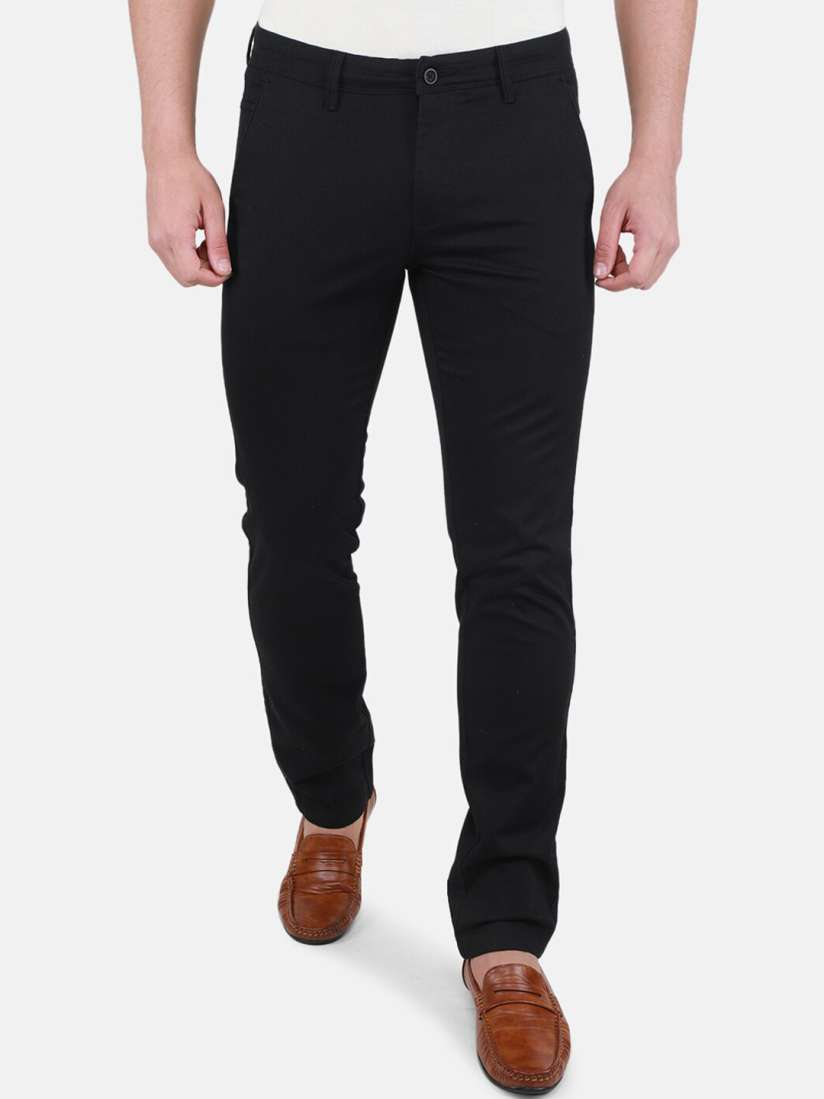 Buy Monte Carlo Men Mid Rise Regular Fit Casual Trousers Trousers for Men 22599474 Myntra