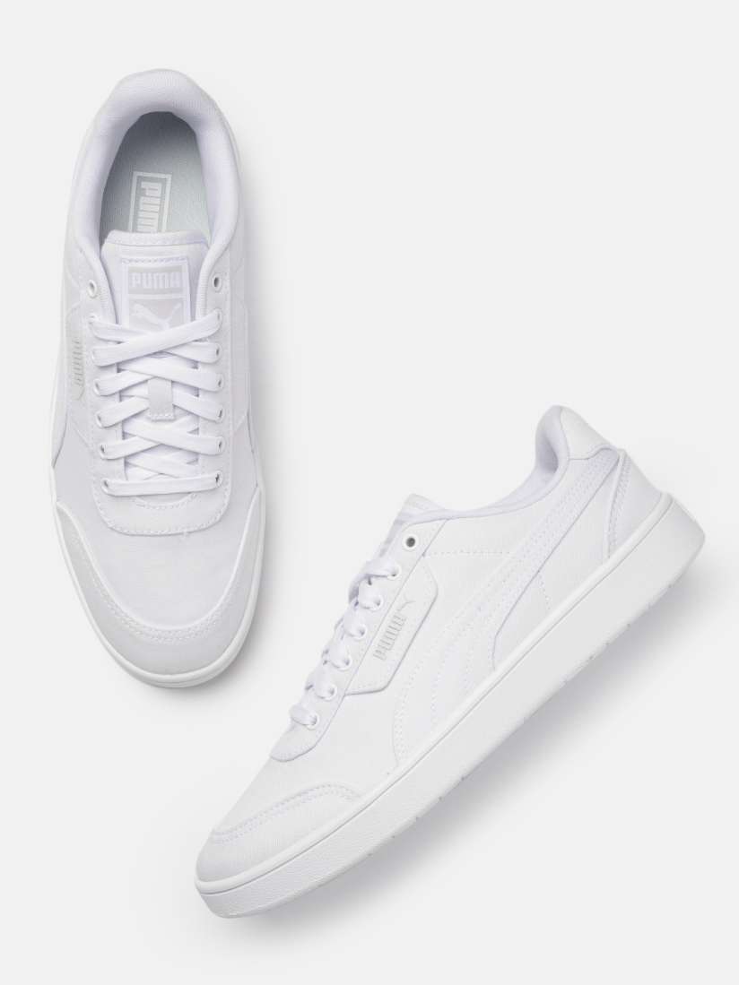 Buy Puma Unisex Solid Court Guard CVS Canvas Sneakers Casual Shoes for Unisex 22602974 Myntra