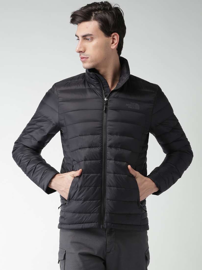 North face jacket puffer black clearance