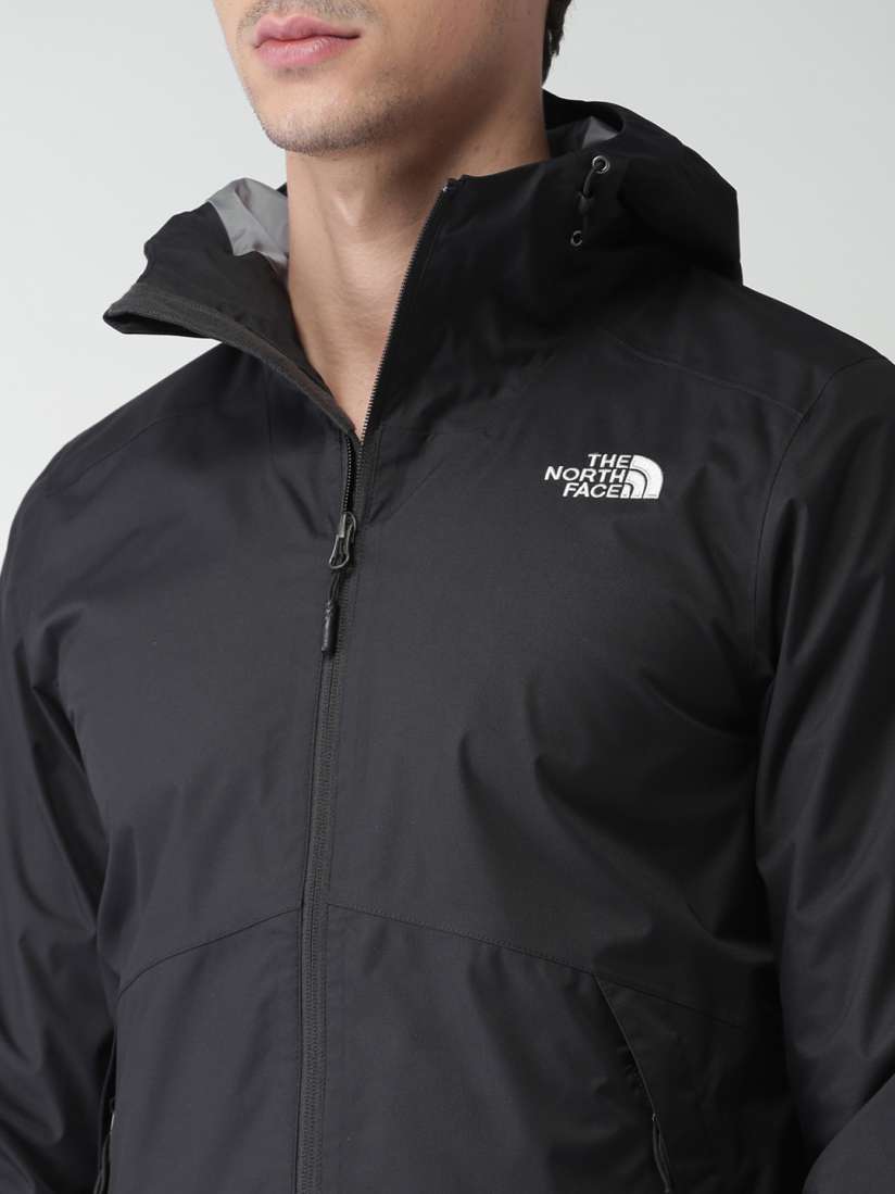 Buy The North Face Men Black Solid Sporty Jacket Jackets for Men 2260347 Myntra