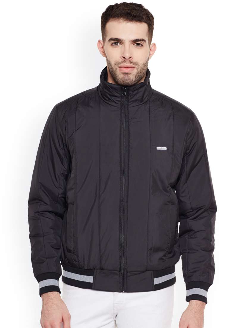 Buy Duke Men Black Solid Padded Jacket Jackets for Men 2260390 Myntra