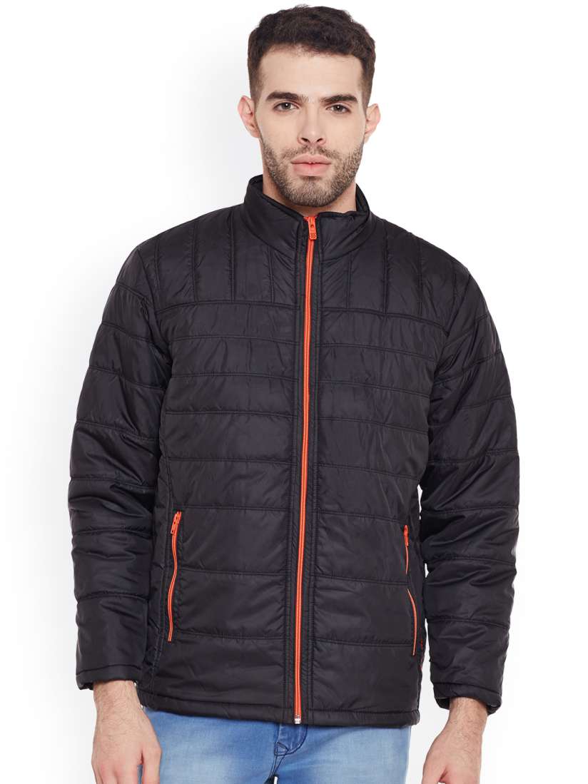 Buy Duke Men Black Solid Padded Jacket Jackets for Men 2260395 Myntra