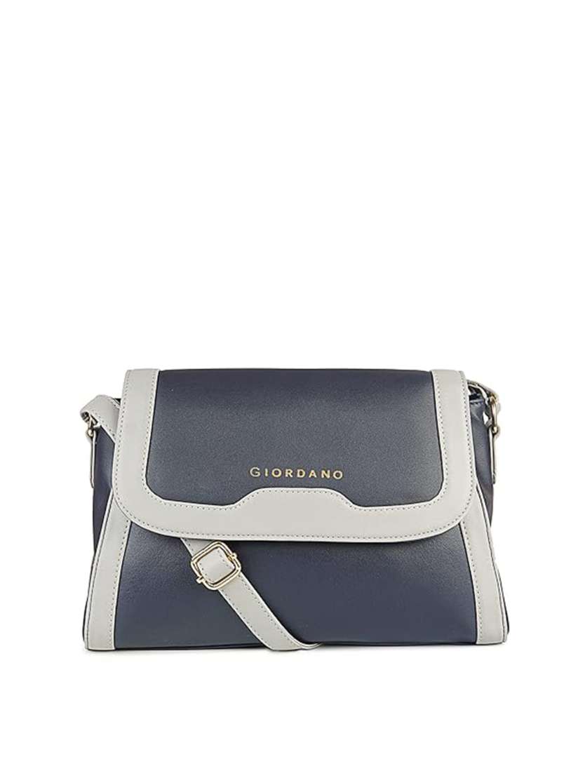 Buy GIORDANO Women Colourblocked PU Swagger Sling Bag Handbags for Women 22607012 Myntra