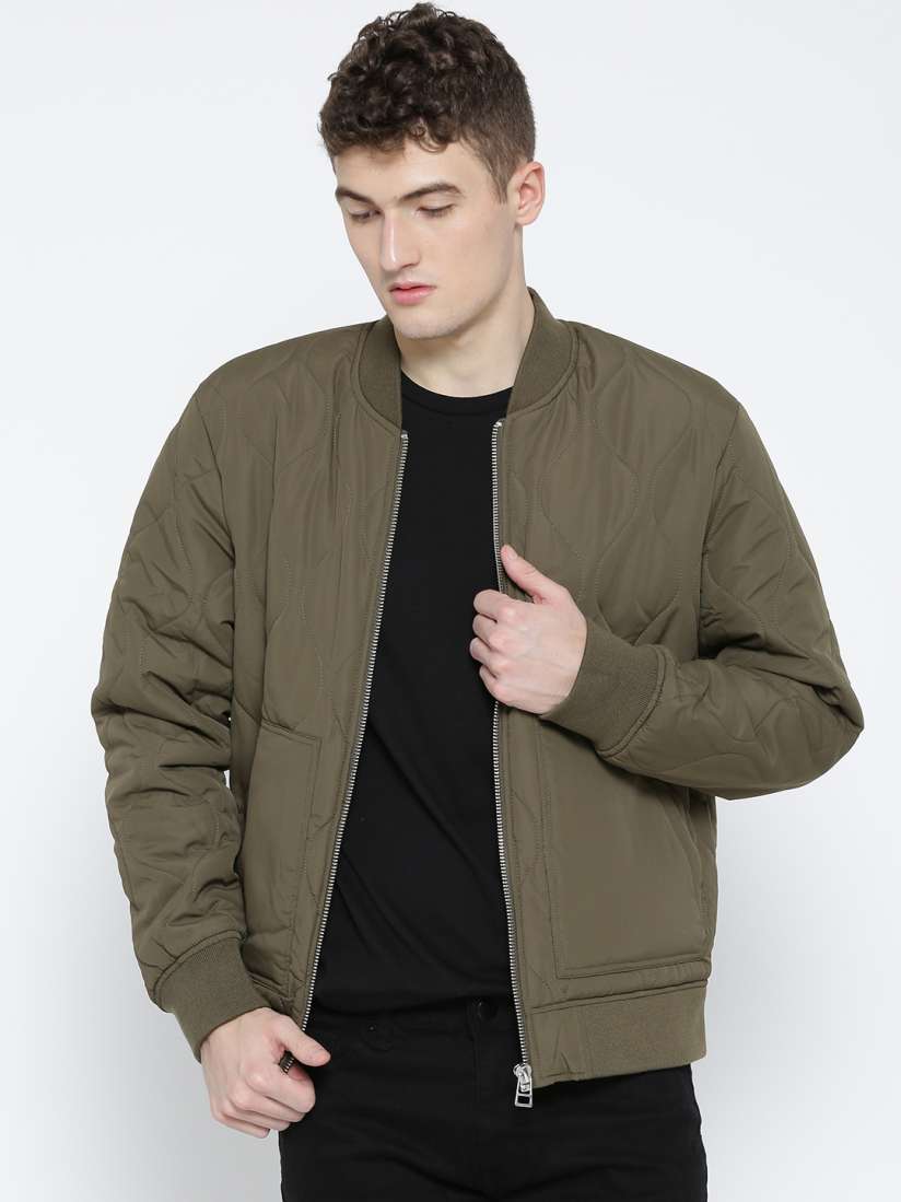 Forever 21 green bomber jacket cheap