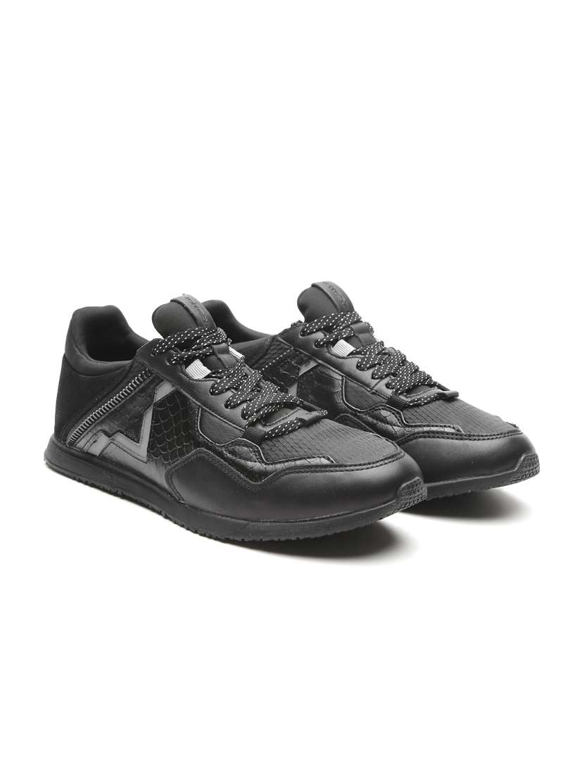 Buy DIESEL Men Black Sneakers Casual Shoes for Men 2261480 Myntra