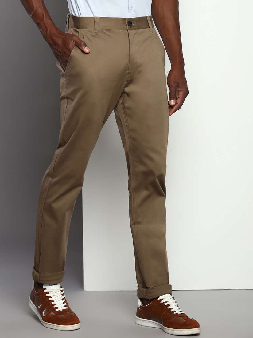 Buy Calvin Klein Jeans Men Slim Fit Chinos Trousers Trousers for Men 22625302 Myntra