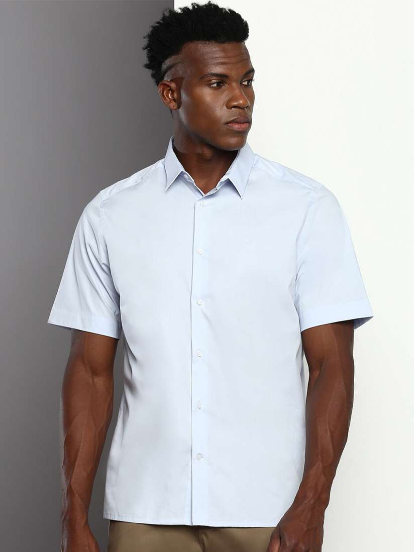 Calvin klein short sleeve dress shirt online