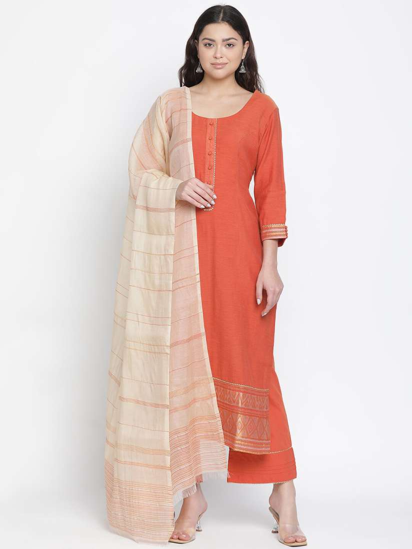 Buy SHINGORA Woven Design Unstitched Dress Material Dress Material for Women 22625524 Myntra