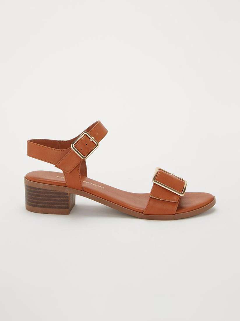 Buy DOROTHY PERKINS Tan Block Sandals Heels for Women 22636338 Myntra