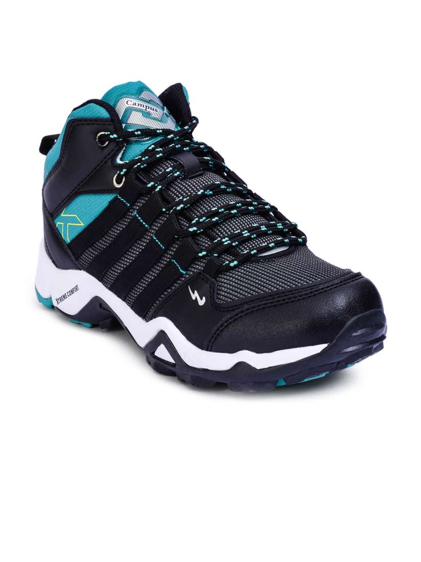 Buy Campus Men Trek Black Running Shoes Sports Shoes for Men 2264612 Myntra