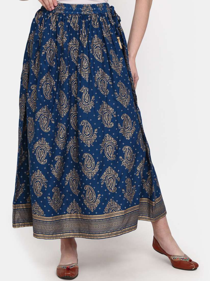 Myntra ethnic long skirts online