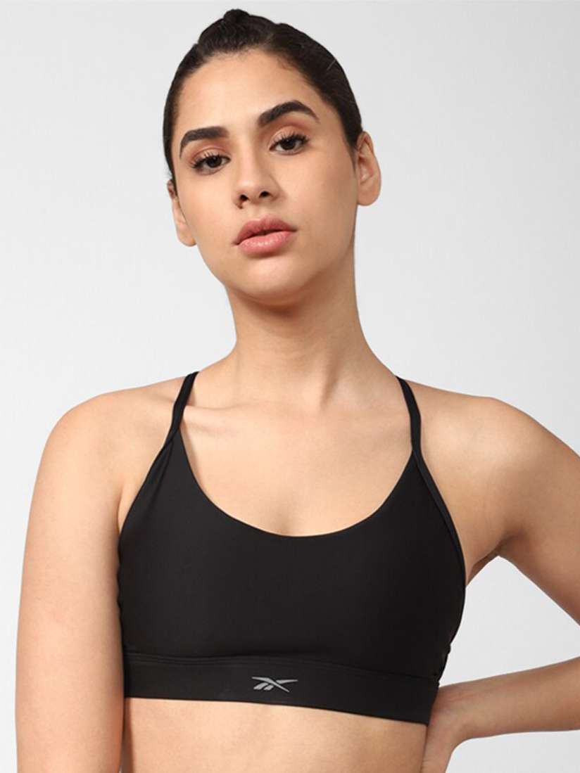Buy Reebok S Lux Strappy Sports Bra Bra for Women 22650734 Myntra