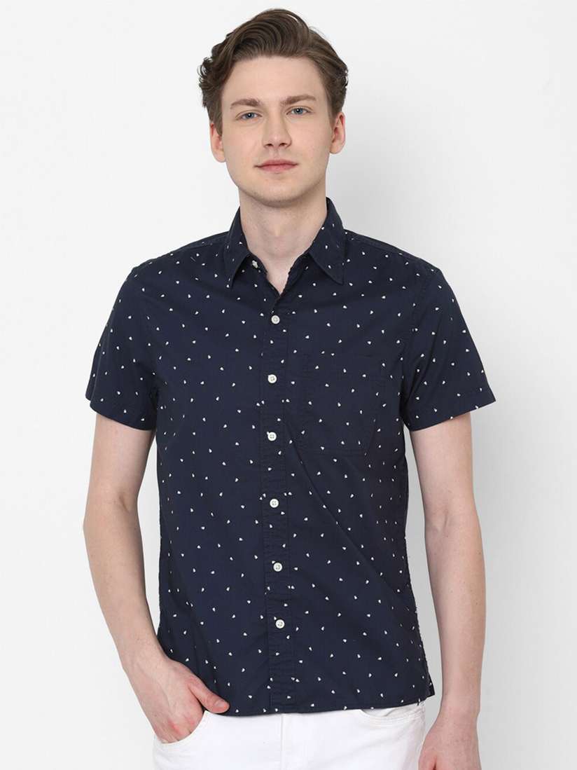 american eagle polka dot top